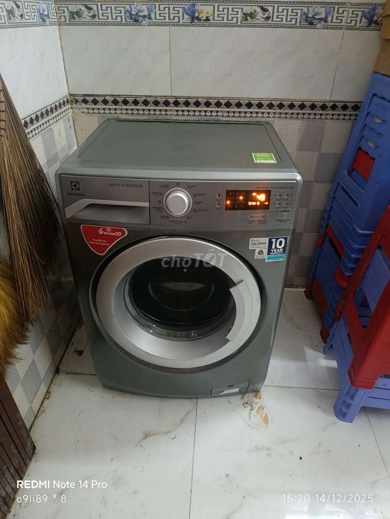 Máy giặt Electrolux 8kg cửa ngang. Mua bán Máy giặt tại Quận Cái Răng Cần Thơ được đăng bởi Chuyên Điện Máy Thanh Lí hình 1