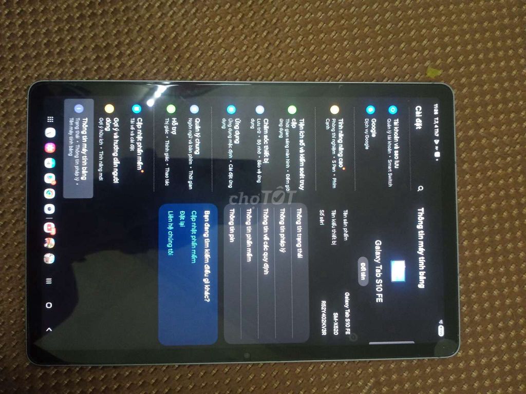 Samsung Galaxy Tab S10 FE Trắng. Mua bán Máy tính bảng tại Huyện Gia Lâm Hà Nội được đăng bởi nguyen hung hình 1