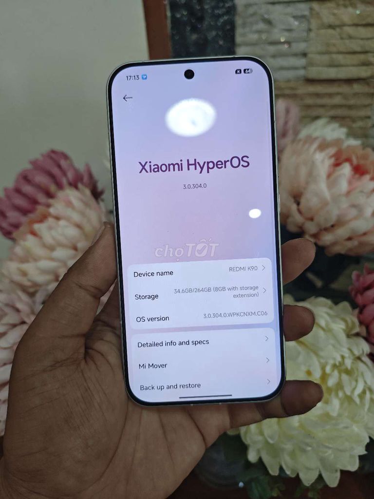 Xiaomi Redmi K90 264GB Trắng. Mua bán Điện thoại tại Thị xã Sơn Tây Hà Nội được đăng bởi Hà tây hình 1