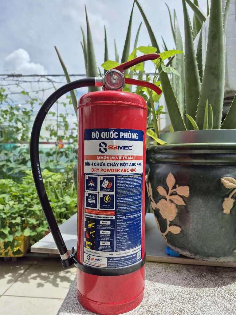 Bình chữa cháy Bộ Quốc Phòng Việt Nam (new). Mua bán Đồ chuyên dụng, Giống nuôi trồng tại Quận Cái Răng Cần Thơ được đăng bởi Bình chữa cháy Cần Thơ hình 1