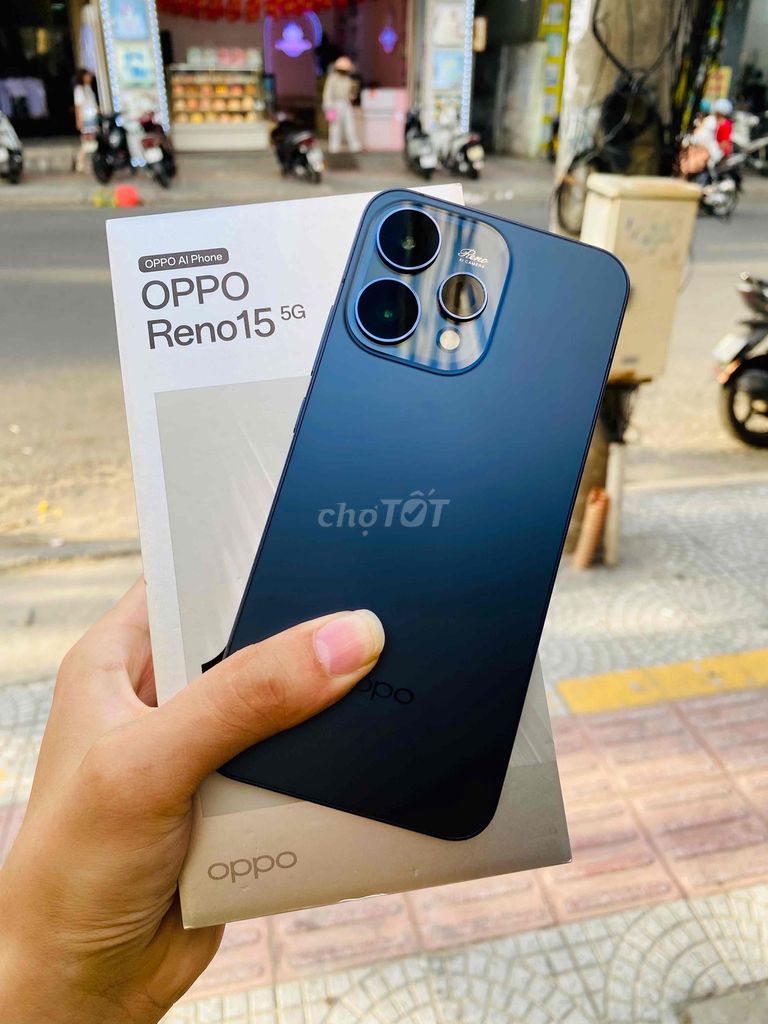 OPPO Reno 15 5G 12GB 256GB Xanh Dương. Mua bán Điện thoại tại Quận Thanh Khê Đà Nẵng được đăng bởi Trần Thanh Phúc hình 1