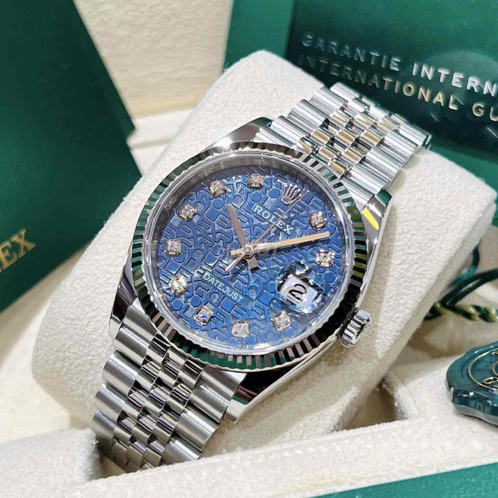 Đồng hồ Rolex Datejust 36mm 126234 Vi tính xanh. Mua bán Đồng hồ tại Quận Thanh Xuân Hà Nội được đăng bởi Nguyễn Lương hình 1