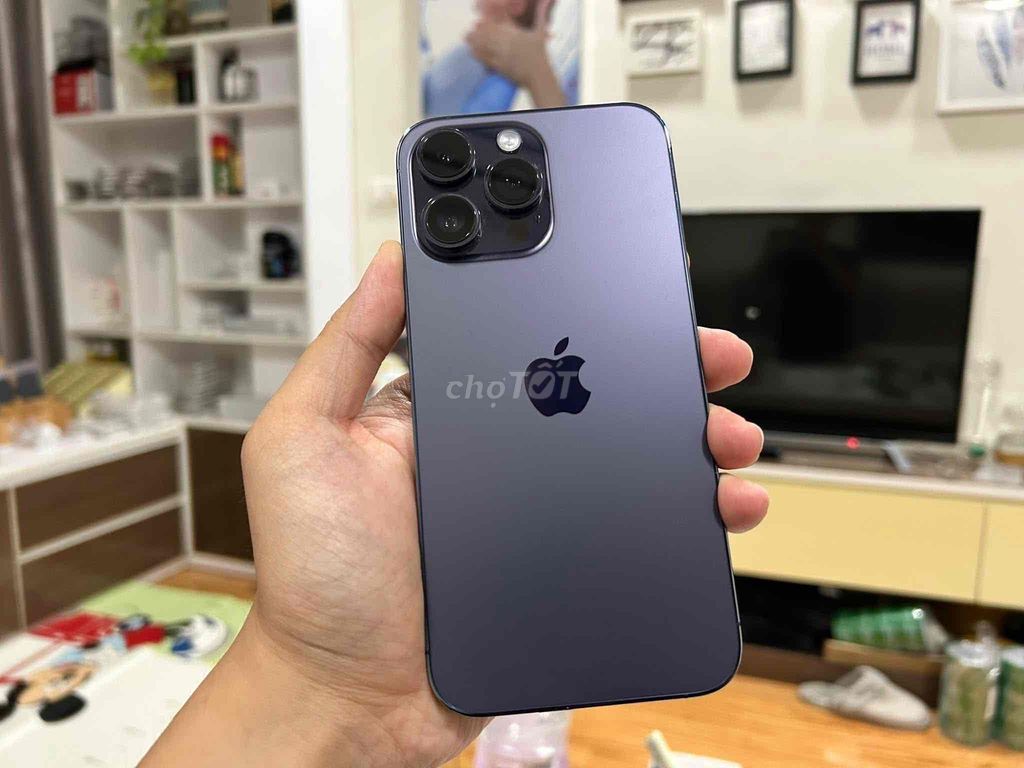 iPhone 14 Pro Max 128G FULLBOX Tím APPLE 06/2025. Mua bán Điện thoại tại Quận Thanh Xuân Hà Nội được đăng bởi Nguyễn Huy Dũng hình 1