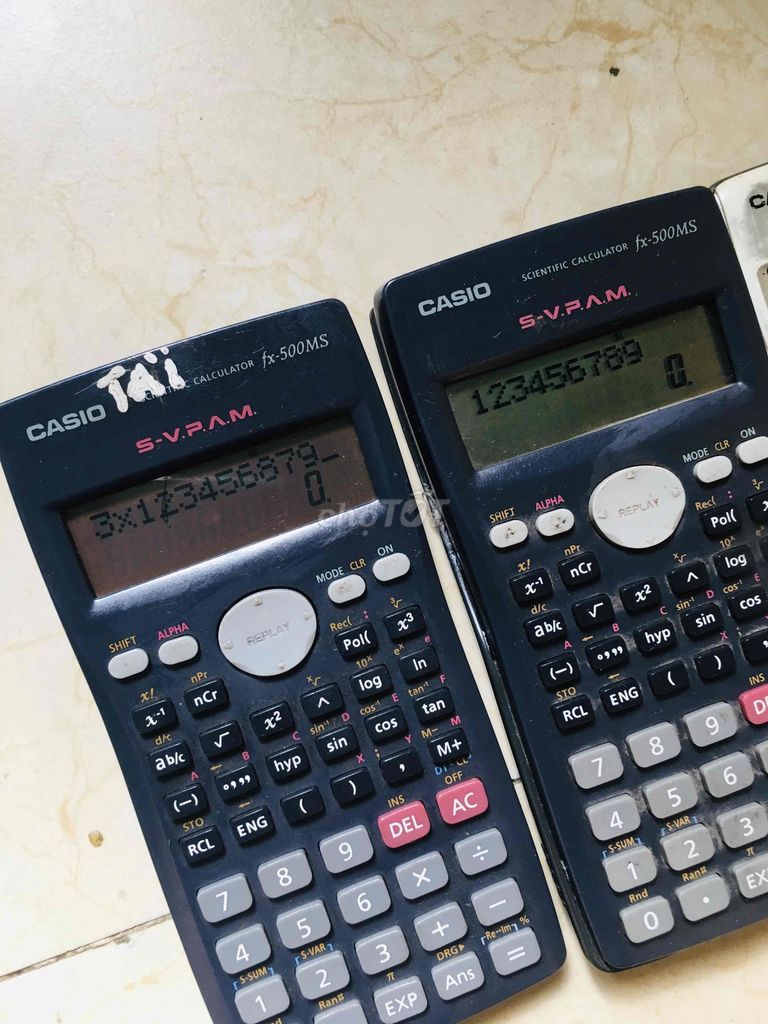 Máy tính khoa học Casio fx-500MS Đen. Mua bán Đồ dùng văn phòng tại Huyện Bình Chánh Tp Hồ Chí Minh được đăng bởi văn lương hình 1