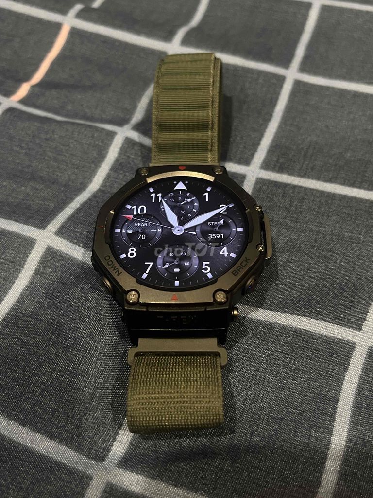 Amazfit T-Rex 3 đen 99%. Mua bán Thiết bị đeo thông minh tại Quận 1 Tp Hồ Chí Minh được đăng bởi Phạm Đức Anh Khoa hình 1