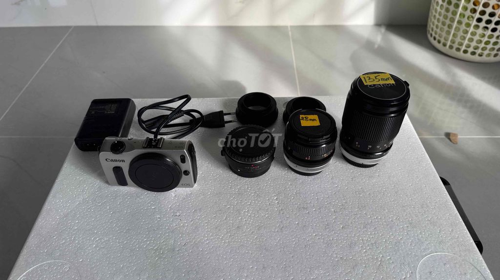 Máy ảnh Canon EOS M Bạc. Mua bán Máy ảnh, Máy quay tại Huyện Tuy Phong Bình Thuận được đăng bởi Vo D Nh hình 1