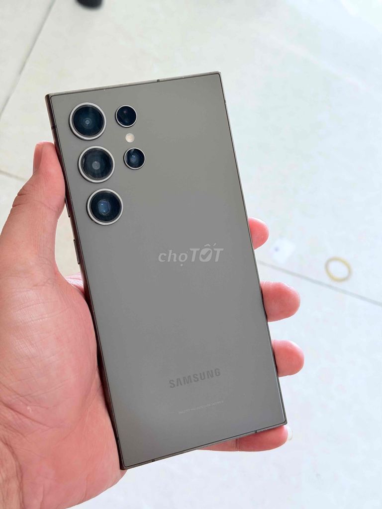 Samsung Galaxy S24 Ultra Đen. Mua bán Điện thoại tại Quận 5 Tp Hồ Chí Minh được đăng bởi Gia Bảo hình 1