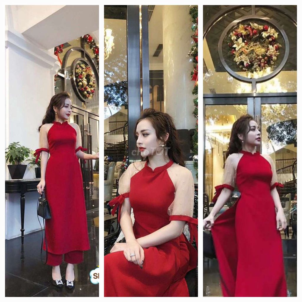 Áo dài new 99%. Size S.180k. Quận 12