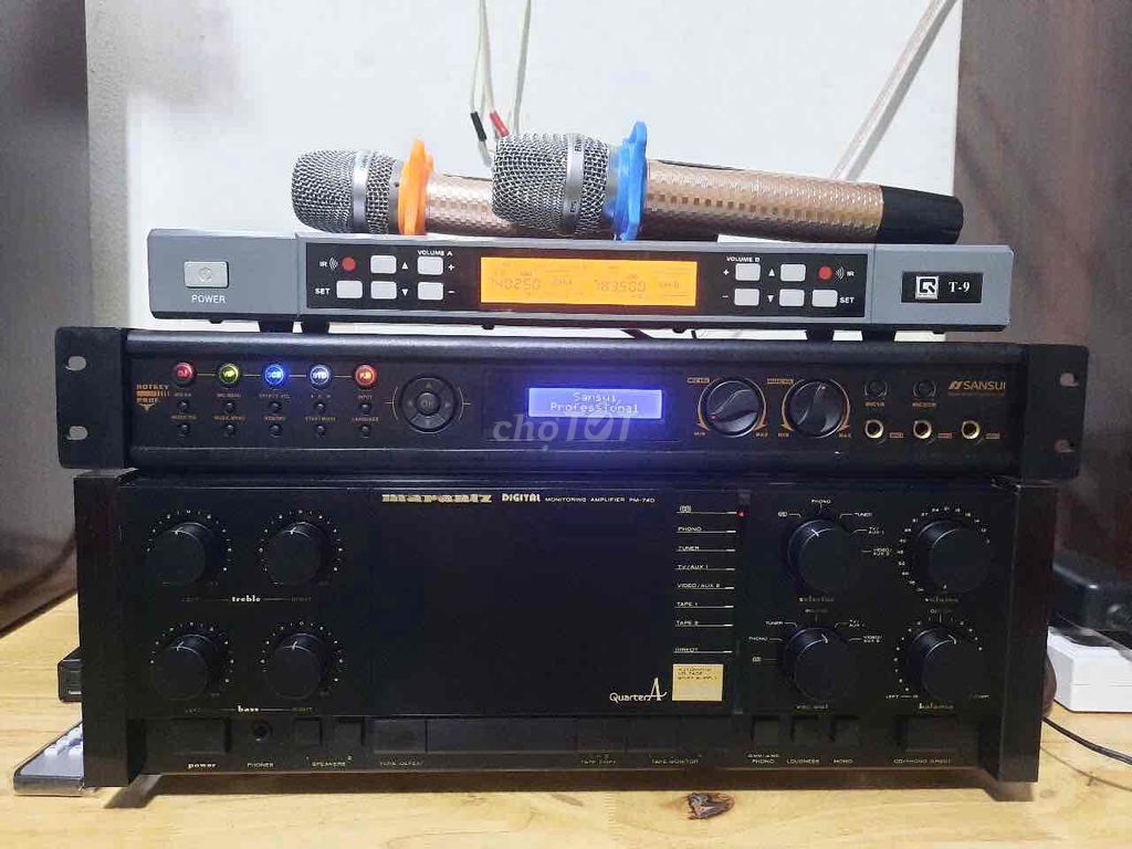 Amply Marantz PM 74D đẹp xuất sắc như mới 99,9 %