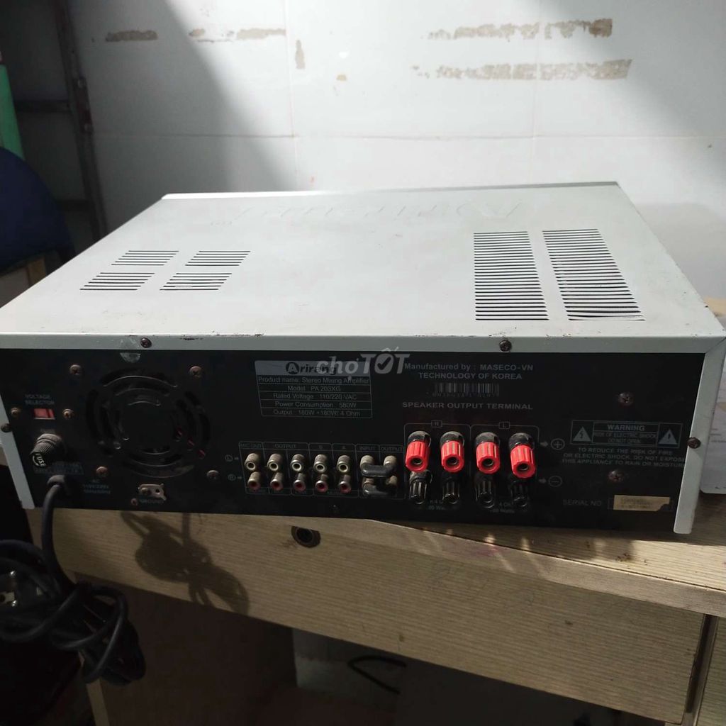 Amply Arirang 203xg. Mua bán Tivi, Âm thanh tại Thành phố Thủ Đức Tp Hồ Chí Minh được đăng bởi Phước Thịnh  hình 5