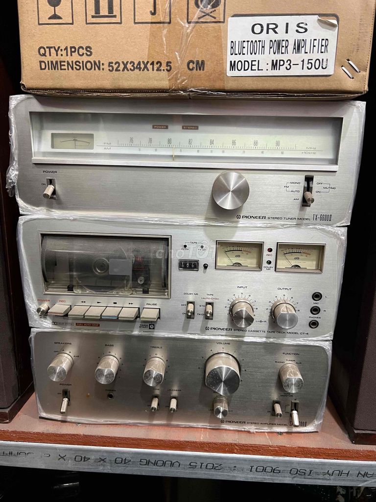 Bộ khuếch đại Pioneer TX-6600II Bạc. Mua bán Tivi, Âm thanh tại Thành phố Thủ Đức Tp Hồ Chí Minh được đăng bởi Đặng công duy hình 1