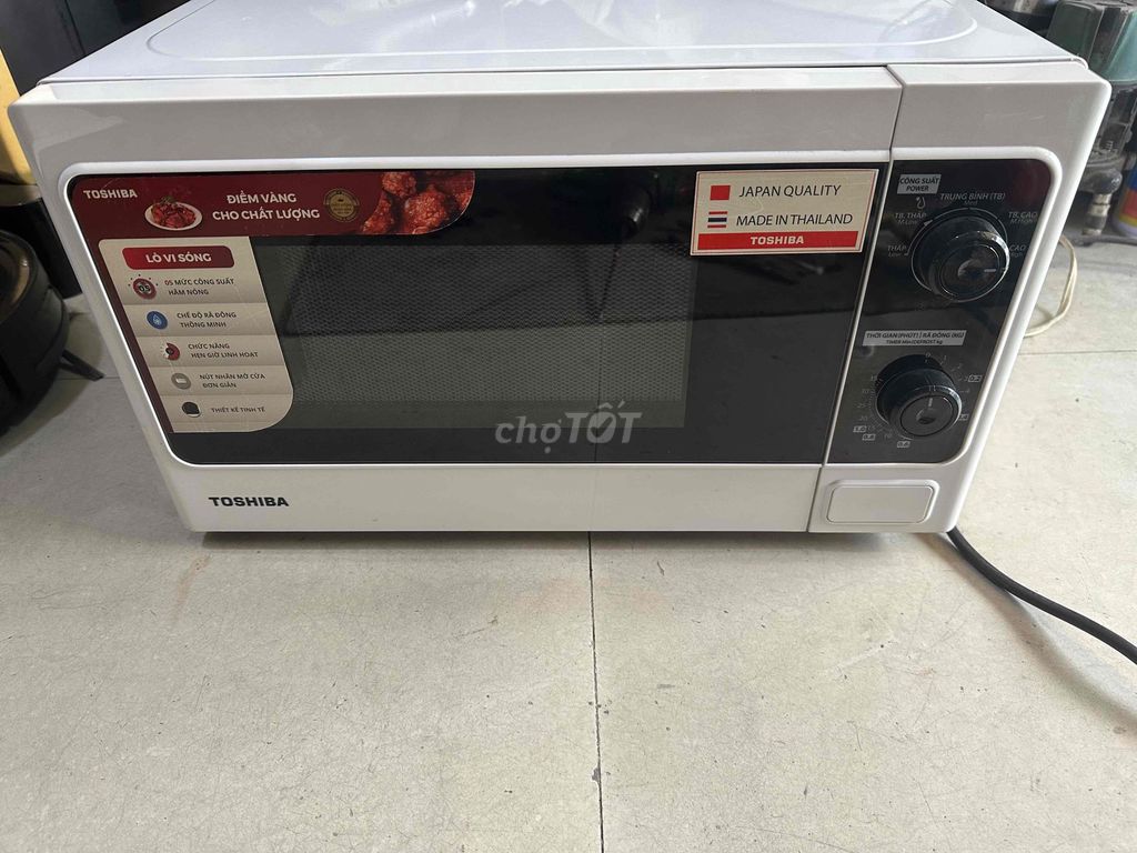 Lò vi sóng Toshiba ER-SM20(W1)VN. Mua bán Bếp, lò, đồ điện nhà bếp tại Quận 7 Tp Hồ Chí Minh được đăng bởi Phạm hưng 1982 Q7 Đồ Cũ Bao Sài  hình 1