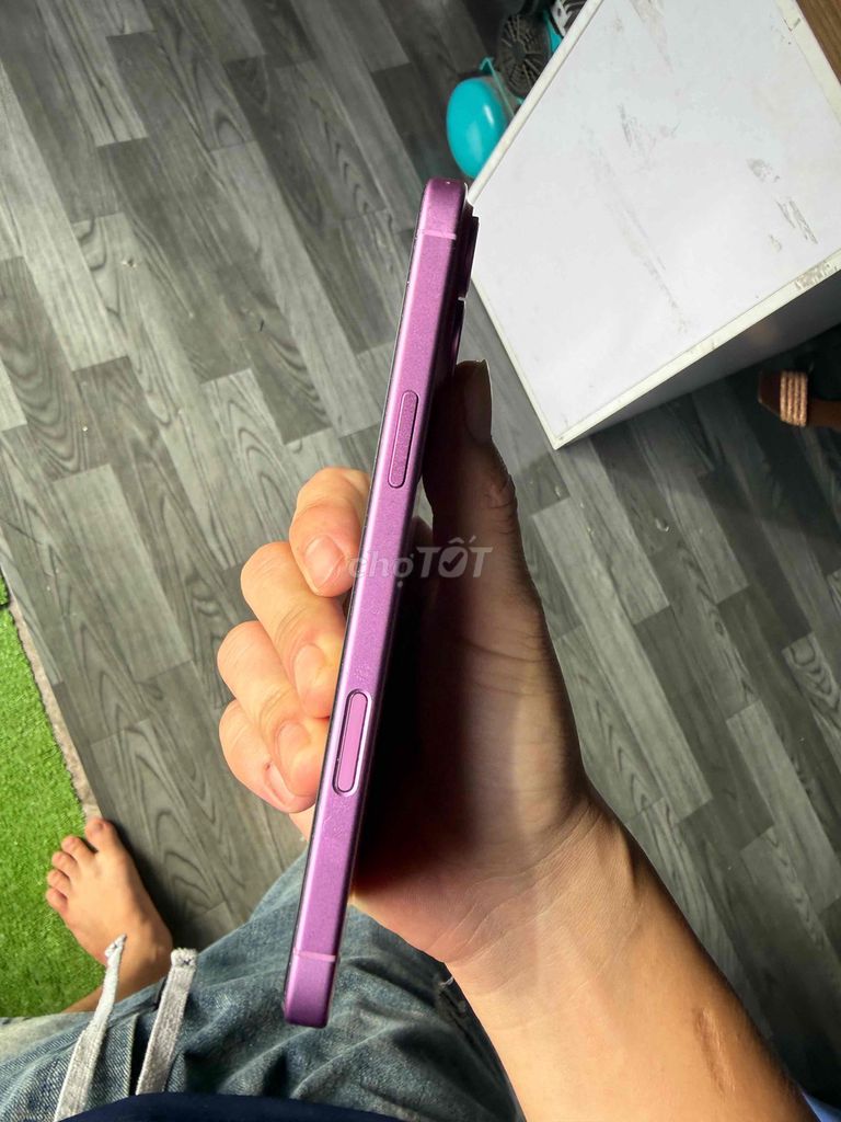 iPhone 16 Plus 128GB Tím Đã dùng. Mua bán Điện thoại tại Thành phố Long Xuyên An Giang được đăng bởi Thiên Bình hình 1