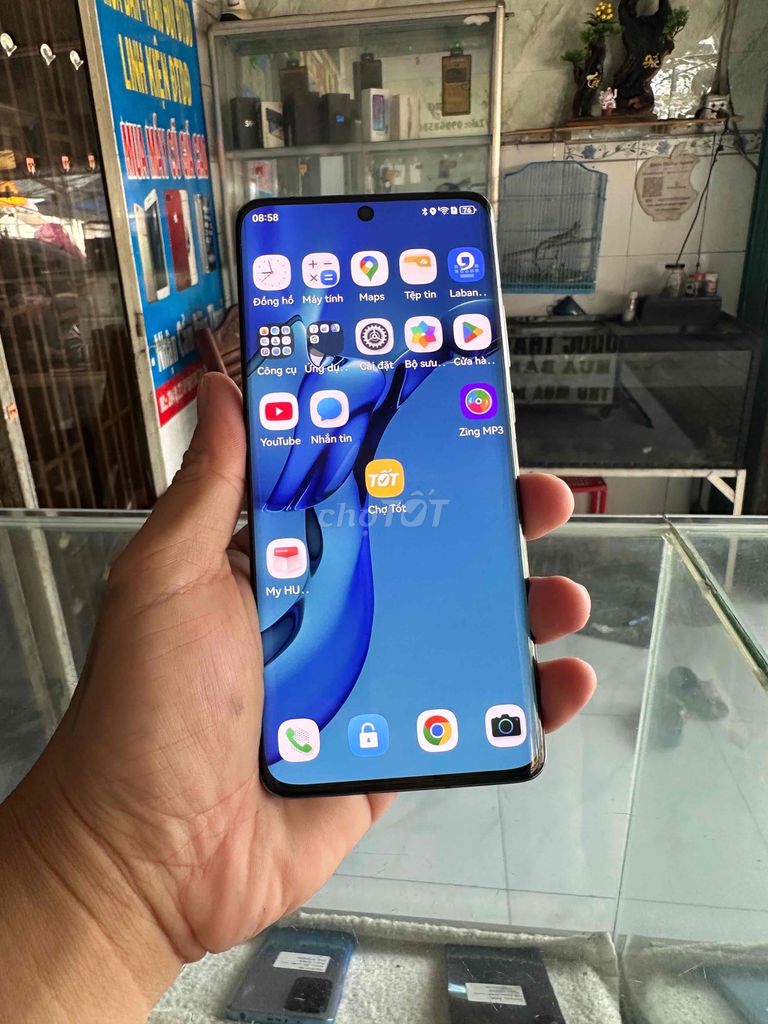 huawei p50 pro fun ch play đen bóng có giao lưu