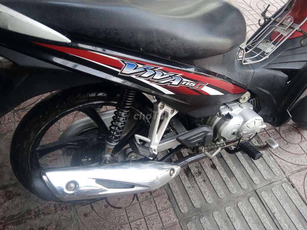 Suzuki Viva 115 FI Đen đỏ. Mua bán Xe máy tại Quận Bình Thạnh Tp Hồ Chí Minh được đăng bởi Tuấn hình 3