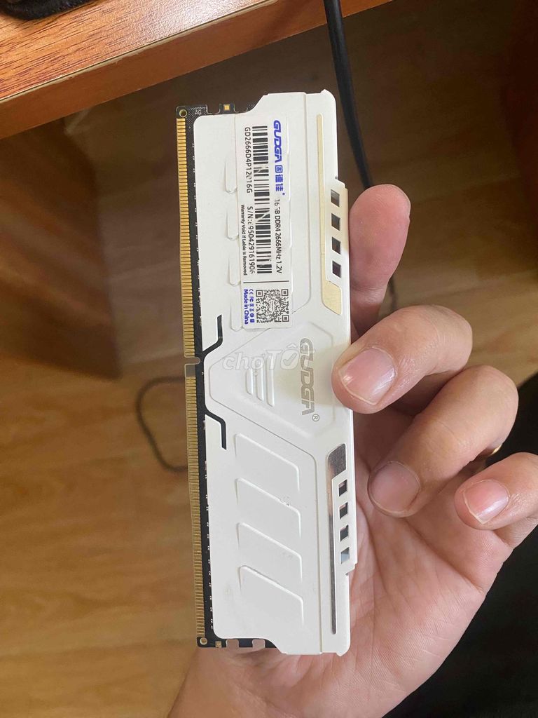 RAM GUDGA GD2666D4P12016G DDR4 16GB Đã qua sử dụng. Mua bán Linh kiện (RAM, Card...) tại Huyện Hòa Vang Đà Nẵng được đăng bởi Lê Trọng Hoàng Sơnddd hình 1