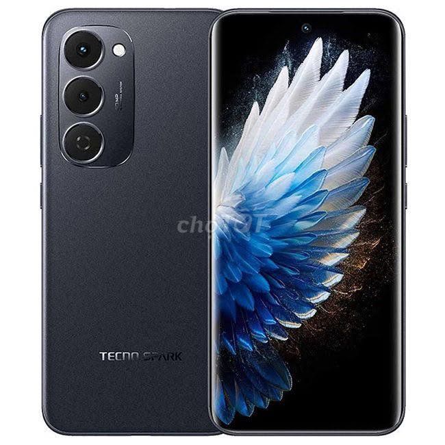 Tecno Spark 40 Pro Đen. Mua bán Điện thoại tại Quận 10 Tp Hồ Chí Minh được đăng bởi Hội Đồ Điện Tử hình 1