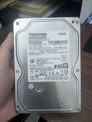 Ổ HDD 1 T Toshiba. Mua bán Linh kiện (RAM, Card...) tại Huyện Bình Chánh Tp Hồ Chí Minh được đăng bởi Minh