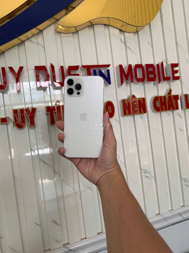 12 pro max 256gb trắng quốc tế ,có bán góp. Mua bán Điện thoại tại Thành phố Cà Mau Cà Mau được đăng bởi Duy Dustin Mobile hình 1