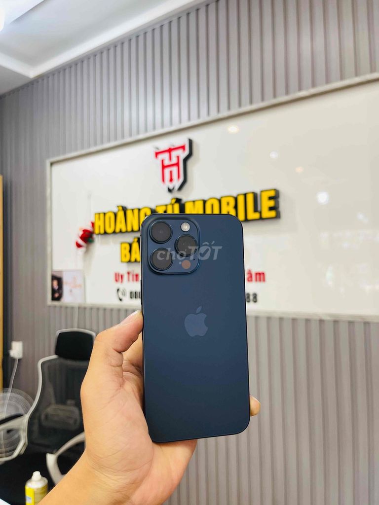 iPhone 15 Pro Max 256GB Xanh. Mua bán Điện thoại tại Quận Liên Chiểu Đà Nẵng được đăng bởi Hoàng Tú Mobile hình 1