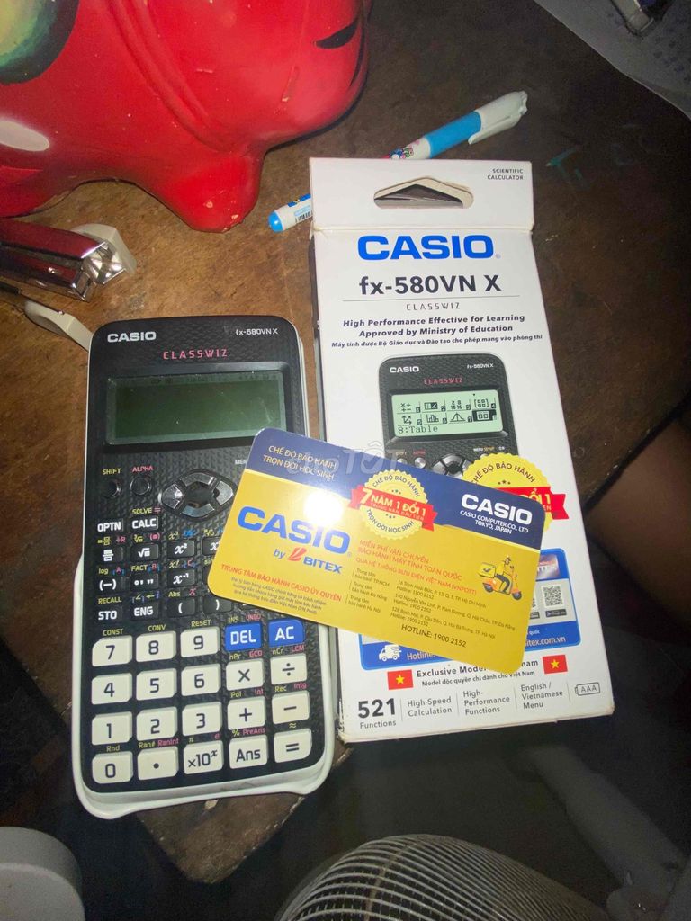 Máy tính khoa học Casio fx-580VN X còn bảo hành. Mua bán Đồ dùng văn phòng tại Huyện Gio Linh Quảng Trị được đăng bởi Lê Ngọc đức hình 1