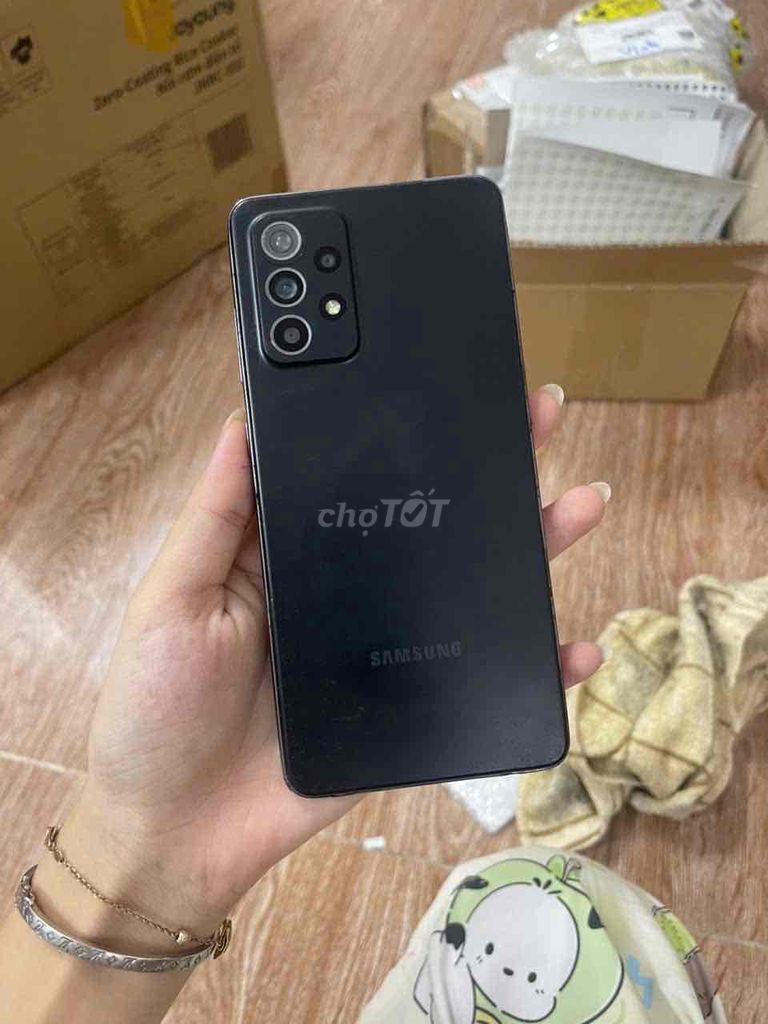 Samsung A52s 5G, 128g, nứt tí, có nfc. Mua bán Điện thoại tại Thành phố Thủ Dầu Một Bình Dương được đăng bởi Phước Mobile hình 1