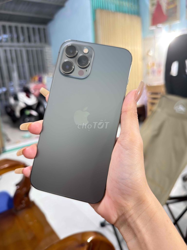 Apple iPhone 12 Pro Max 128GB Xám 100%. Mua bán Điện thoại tại Thành phố Biên Hòa Đồng Nai được đăng bởi Huỳnh  hình 1
