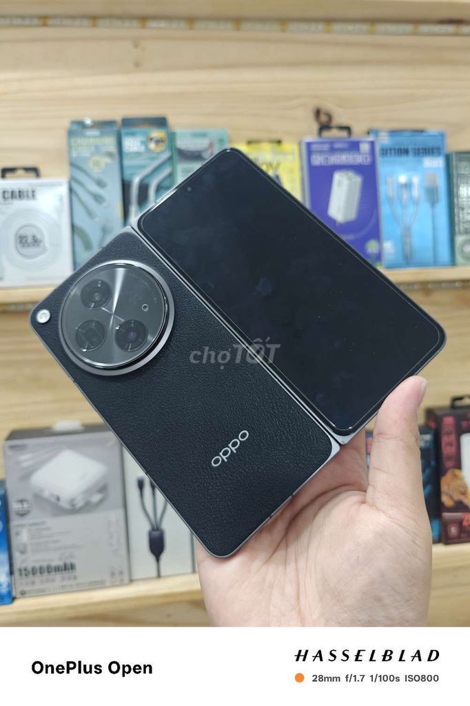 Oppo Find N3 VN Đen lưng da 16/512GB. Mua bán Điện thoại tại Quận 8 Tp Hồ Chí Minh được đăng bởi Đam Mê Công Nghệ hình 1