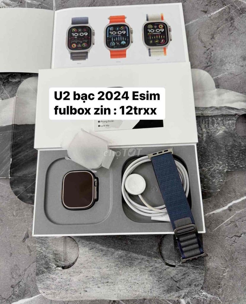 Apple wacth Ultra 2 Esim độc lập Fulbox zin dây zi