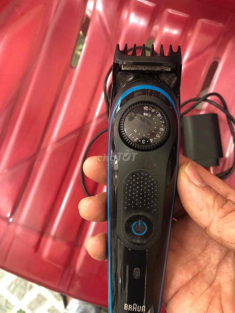 Tông đơ cạo râu Braun Đen còn tốt. Mua bán Phụ kiện thời trang khác tại Huyện Hóc Môn Tp Hồ Chí Minh được đăng bởi Út hình 1