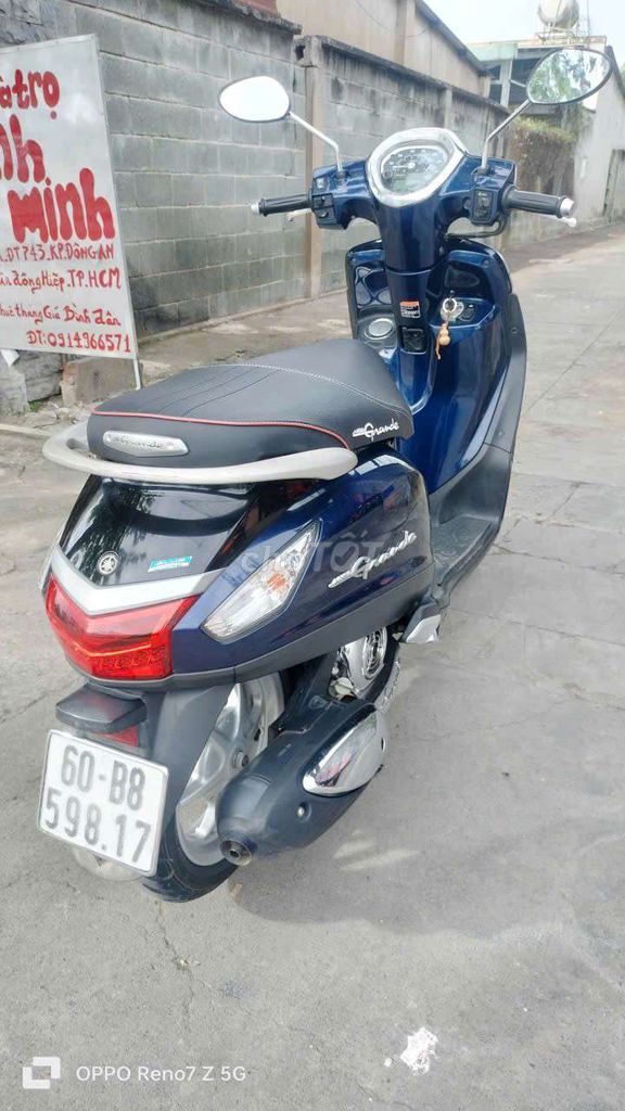 Grande xe siêu đẹp .máy zin êm.bs 60 .có góp .. Mua bán Xe máy tại Thành phố Dĩ An Bình Dương được đăng bởi xe máy hồng phát dĩ An Bình Dương  hình 2