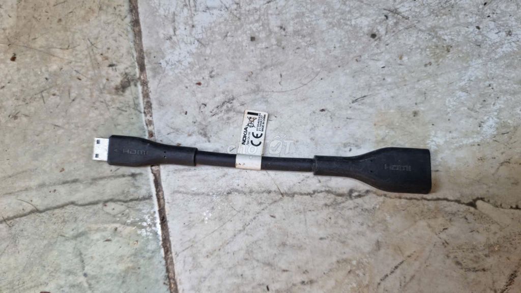 92.1713  Chuyển đổi mini HDMI to HDMI Nokia CA-156. Mua bán Phụ kiện (Màn hình, Chuột...) tại Thành phố Thủ Đức Tp Hồ Chí Minh được đăng bởi Nguyễn Hưng Secondhand hình 1