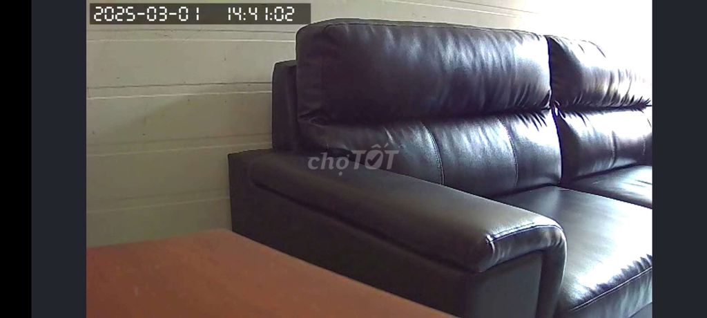 Ghế sofa BRONCO 3 chỗ Da Đen. Mua bán Bàn ghế tại Thành phố Thủ Đức Tp Hồ Chí Minh được đăng bởi A Đinh hình 1