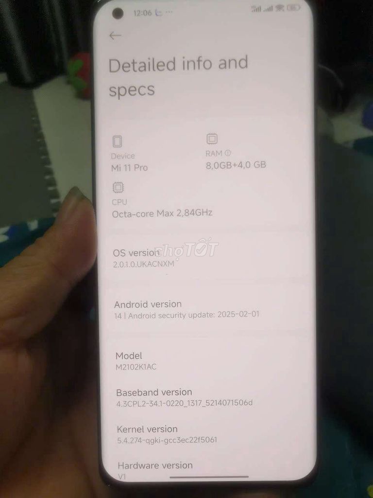 Bán điện thoại Mi 11 pro. Mua bán Điện thoại tại Quận Gò Vấp Tp Hồ Chí Minh được đăng bởi nam hình 1