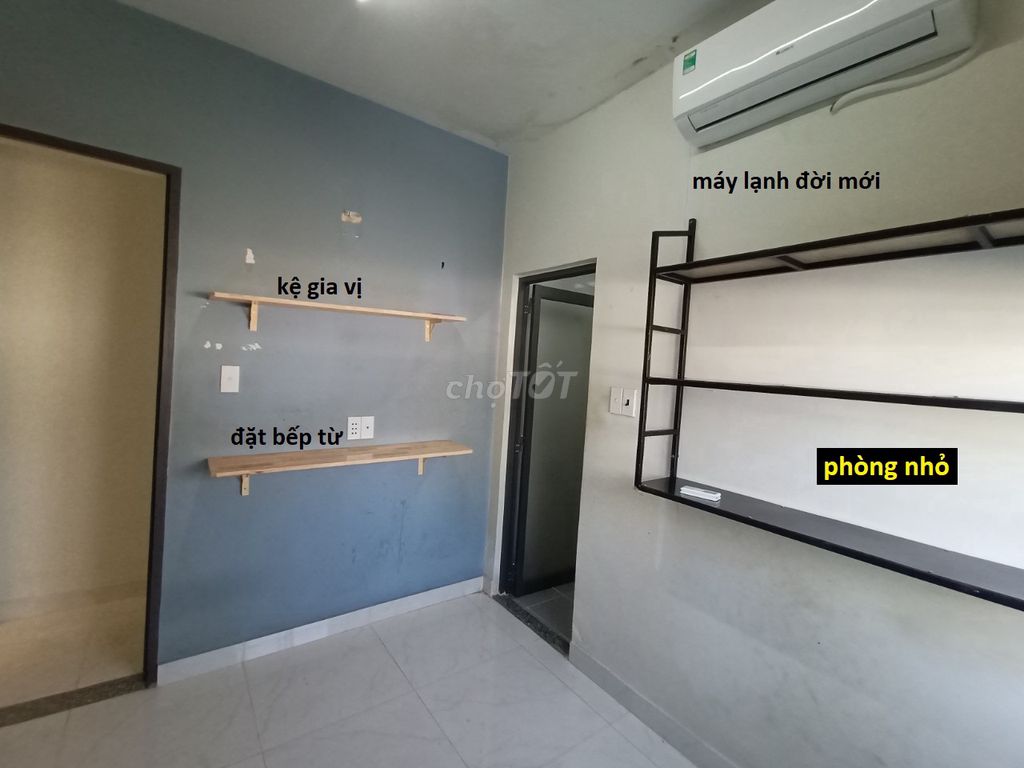 Phòng Mới đẹp như KS, có M.Lạnh, Huỳnh Tấn Phát Q7