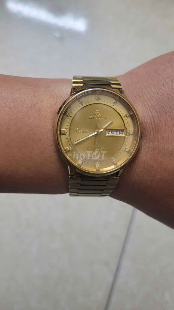 Đồng hồ Goldsun Vintage Nam Vàng. Mua bán Đồng hồ tại Quận Bắc Từ Liêm Hà Nội được đăng bởi Hoàng mạnh cường hình 1