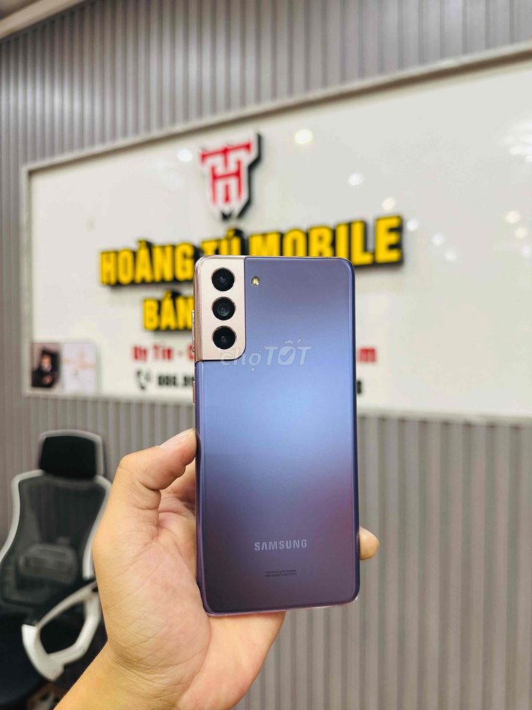 Samsung S21 Plus 5G 128GB Tím. Mua bán Điện thoại tại Quận Liên Chiểu Đà Nẵng được đăng bởi Hoàng Tú Mobile hình 1