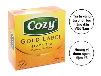 Trà đen túi lọc cozy hộp 200 túi. Mua bán Đồ ăn, thực phẩm và các loại khác tại Quận 1 Tp Hồ Chí Minh được đăng bởi Lâm Phát