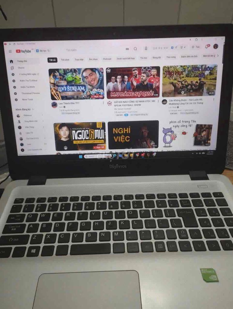 Diginnos i7 Gen 8 8GB/256GB Bạc 98%. Mua bán Laptop tại Huyện Dầu Tiếng Bình Dương được đăng bởi P H Ú C L Ộ C hình 1