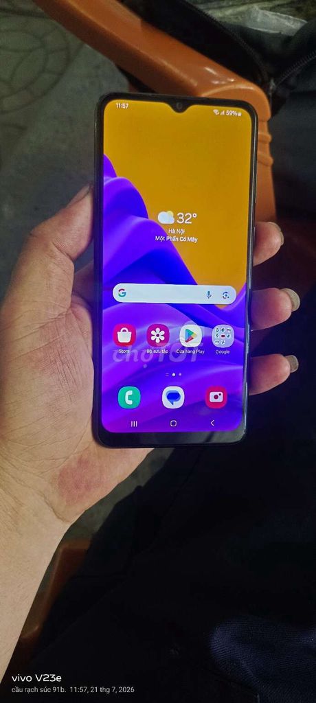 Samsung A04 4GB 64GB Xanh máy zin đẹp . Mua bán Điện thoại tại Quận Bình Thuỷ Cần Thơ được đăng bởi cầu rạch súc 91b Nguyễn Văn Linh  hình 1