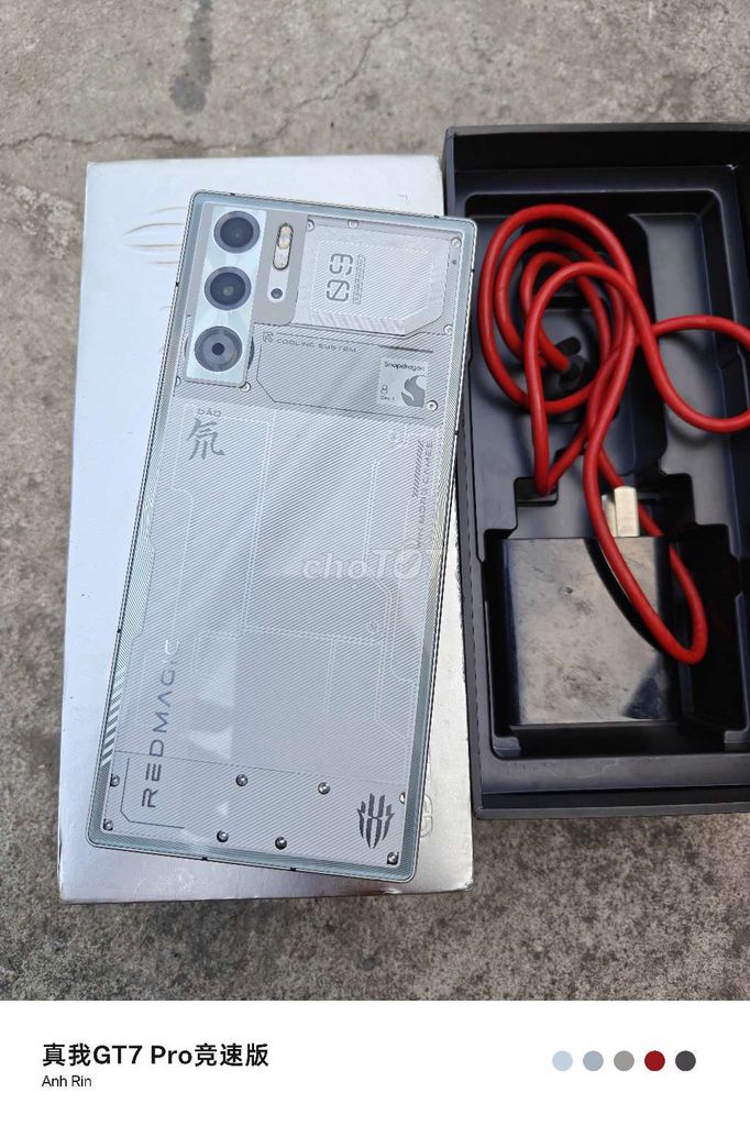 Nubia Red magic 9 Pro Snapdragon 8 Gen 3 có COD. Mua bán Điện thoại tại Quận Bình Tân Tp Hồ Chí Minh được đăng bởi Anh Rin hình 1