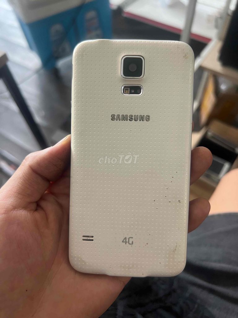 Samsung S5 Trắng. Mua bán Điện thoại tại Thành phố Thuận An Bình Dương được đăng bởi Đạt Chuối hình 1