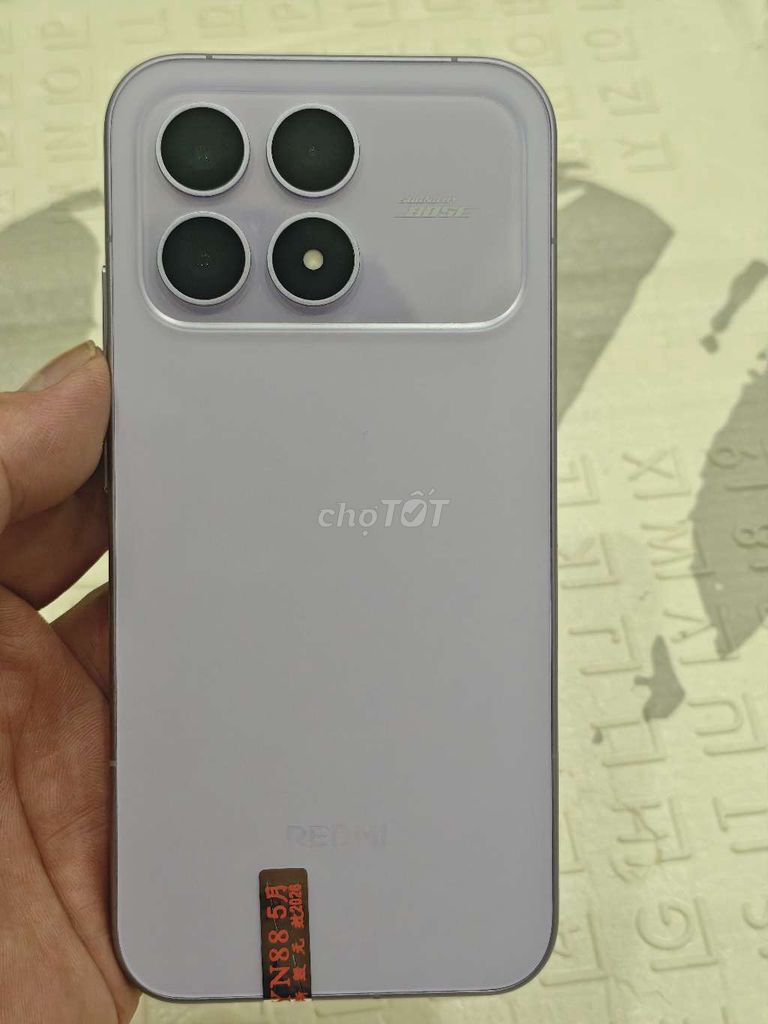 Xiaomi Redmi K90 256GB Tím. Mua bán Điện thoại tại Quận Hoàng Mai Hà Nội được đăng bởi Nguyennoi hình 1
