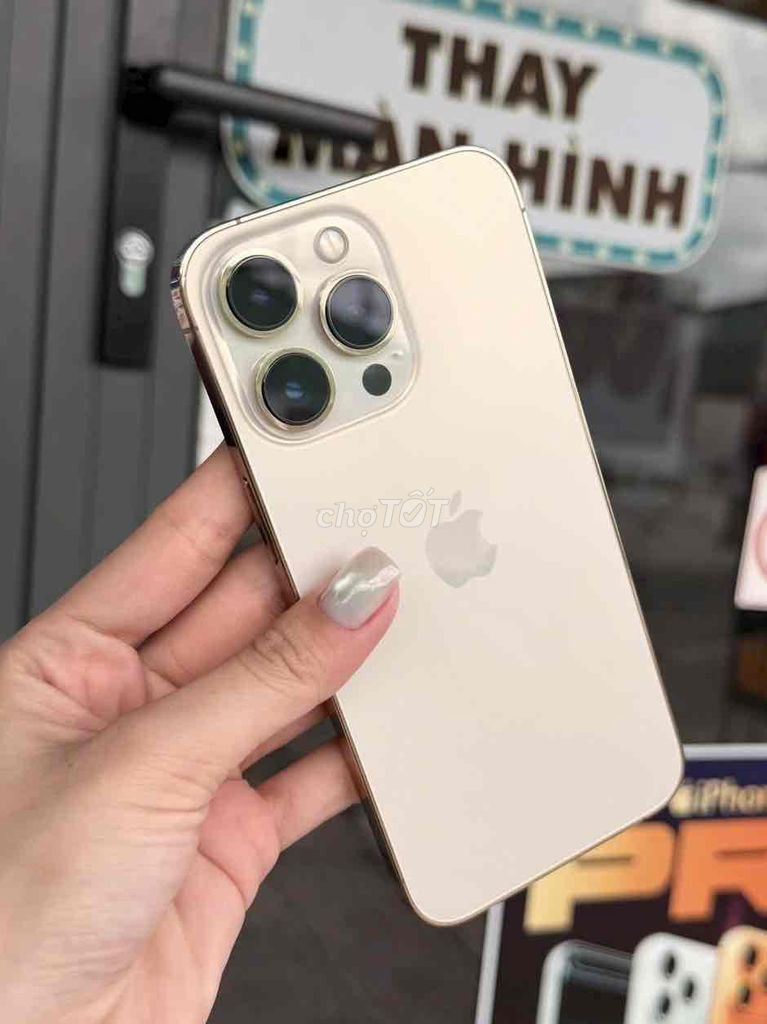 Apple iPhone 13Pro 128GB Vàng Gold Quốc Tế LikeNew. Mua bán Điện thoại tại Quận 8 Tp Hồ Chí Minh được đăng bởi CA REM BÁN TÁO hình 1