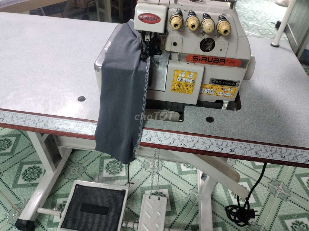 Máy may vắt sổ Siruba 747F-514M2-24 4 chỉ. Mua bán Đồ chuyên dụng, Giống nuôi trồng tại Huyện Củ Chi Tp Hồ Chí Minh được đăng bởi Nhân hình 1