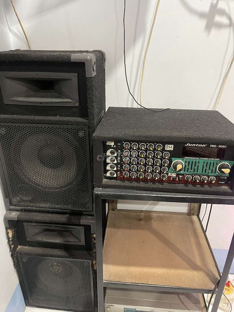 Bộ khuếch đại Juntan PRO-9090 Đen. Mua bán Tivi, Âm thanh tại Huyện Vĩnh Thạnh Cần Thơ được đăng bởi Nguyen Thi Truc Mai  hình 1