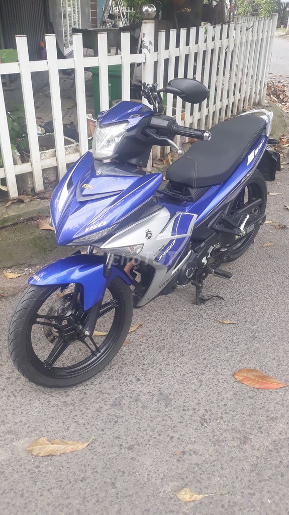 Yamaha Exciter 150 Xanh trắng Côn tay. Mua bán Xe máy tại Thành phố Biên Hòa Đồng Nai được đăng bởi Là kẻ vô danh hình 2