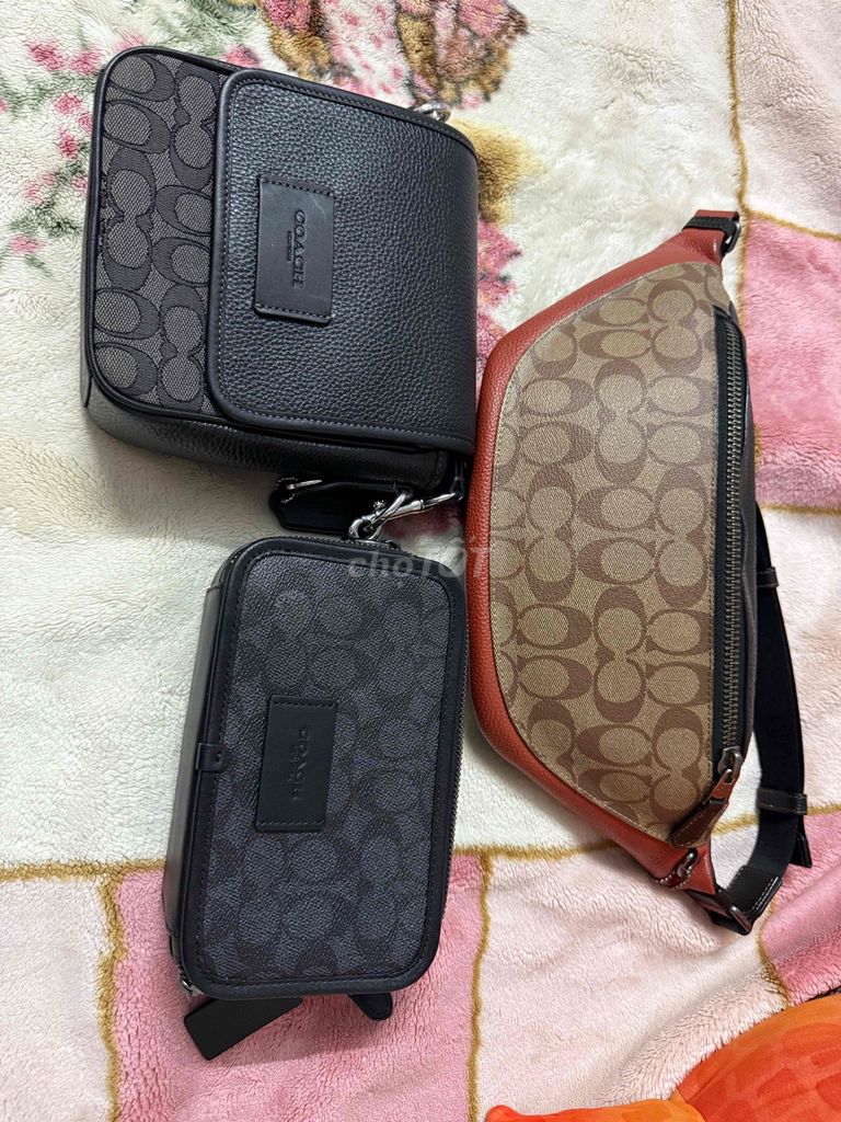 Túi đeo chéo Coach Da Nâu. Mua bán Túi xách tại Quận 11 Tp Hồ Chí Minh được đăng bởi HIEP11 hình 1