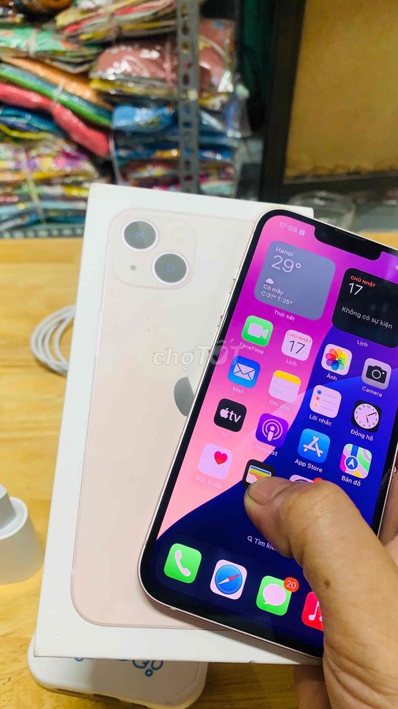 iphone 13 VN/A Fullbox đẹp 99%, nguyên zin a-z. Mua bán Điện thoại tại Quận Bình Thuỷ Cần Thơ được đăng bởi Hoangson hình 1
