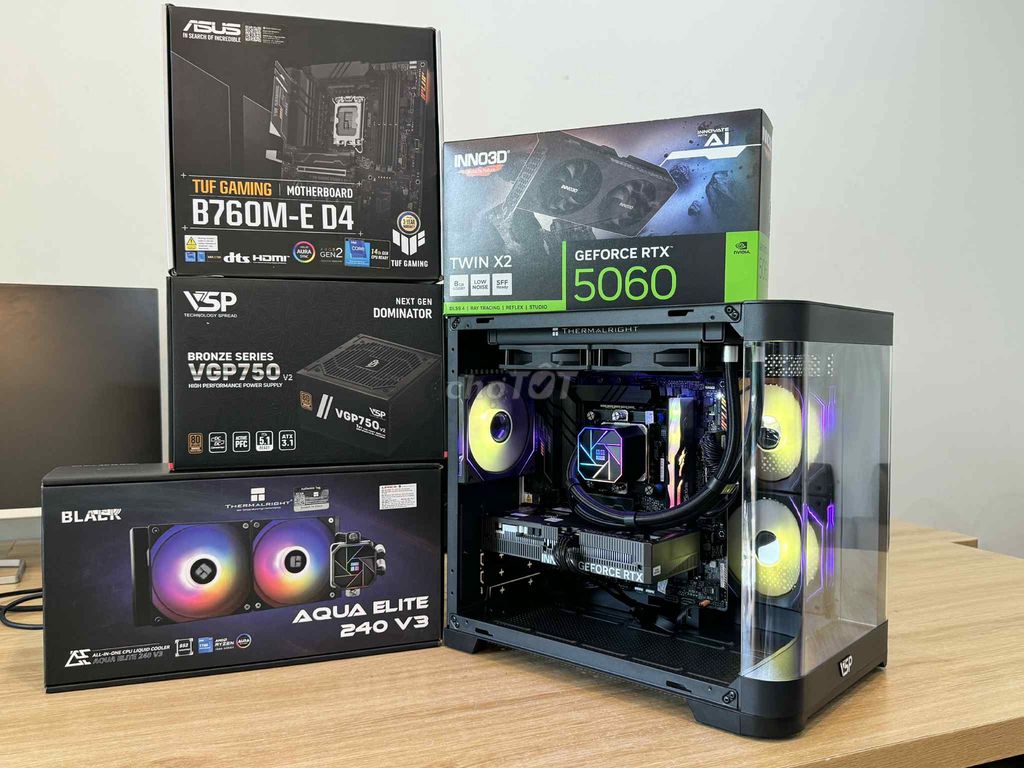 Bán Case i5 14600KF - RTX 5060 -Ram 32G - BH 2029.. Mua bán Máy tính để bàn tại Quận Hoàng Mai Hà Nội được đăng bởi Nguyễn Mạnh Tiến Hà Nội hình 1